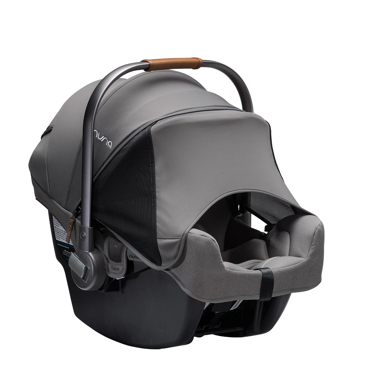 Nuna Pipa RX Infant Car Seat + RELX Base - Granite - Image 2