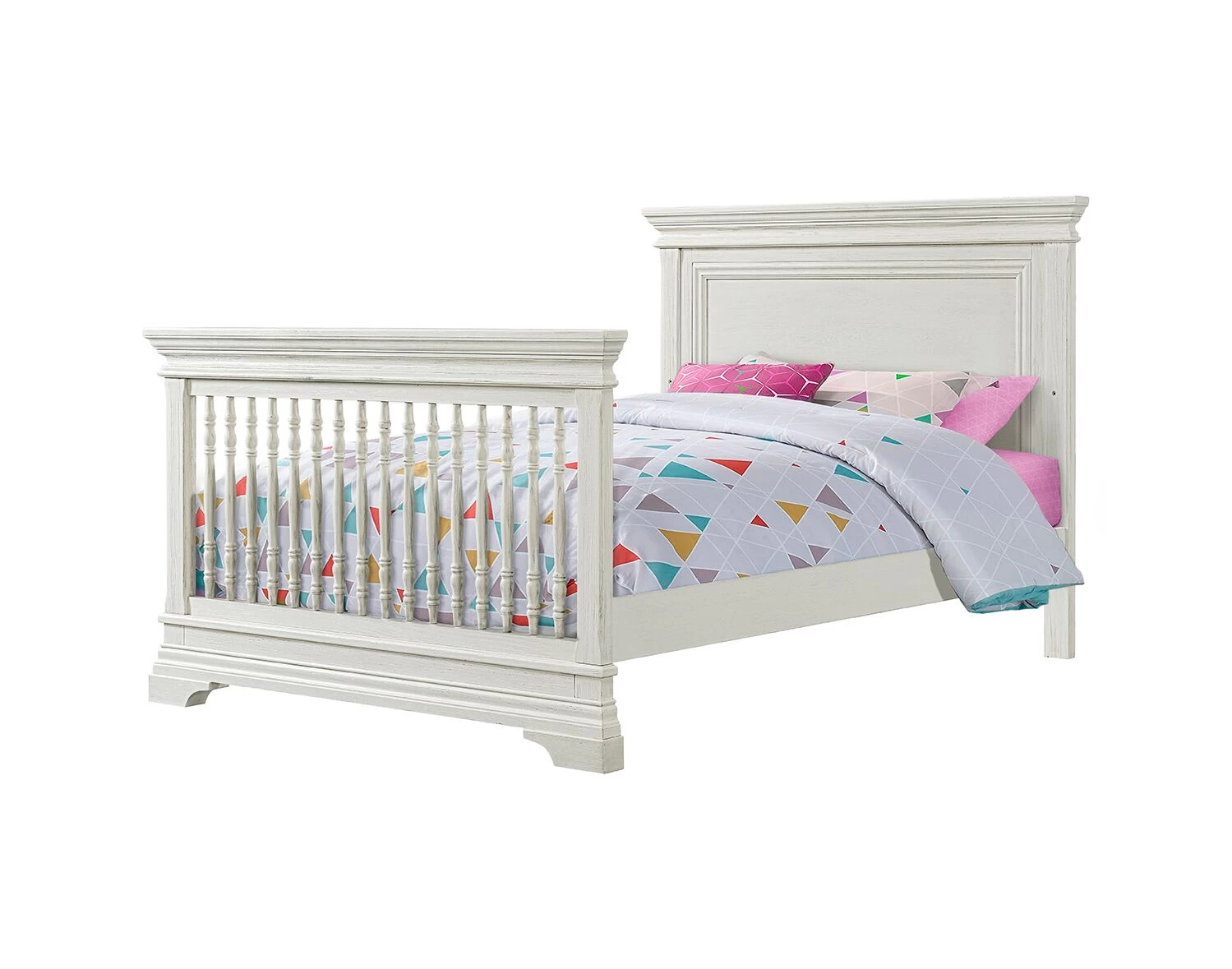 Westwood Olivia Convertible Crib - Brushed White - Image 3