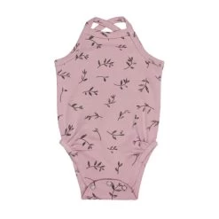 L'oved Baby Criss Cross Bodysuit - Blossom Flower