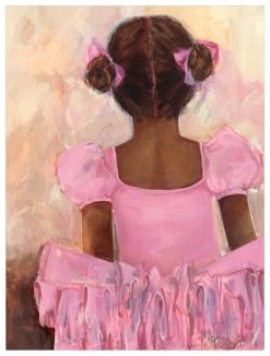 Perfect Ballerina Canvas Reproduction
