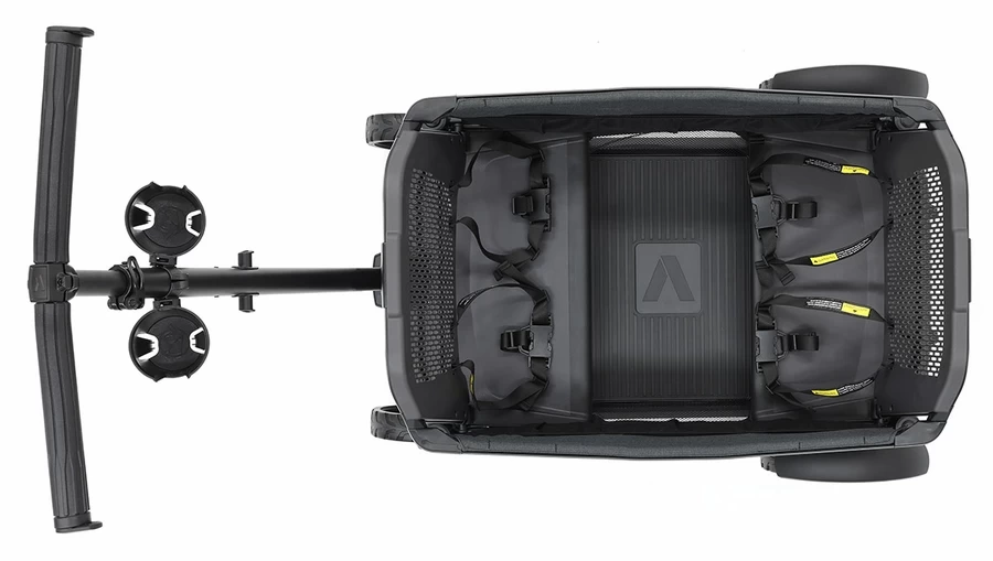 NEW! Veer Cruiser XL (4 Seater) Stroller Wagon + 2 Canopy + Basket - Bundle - Image 5