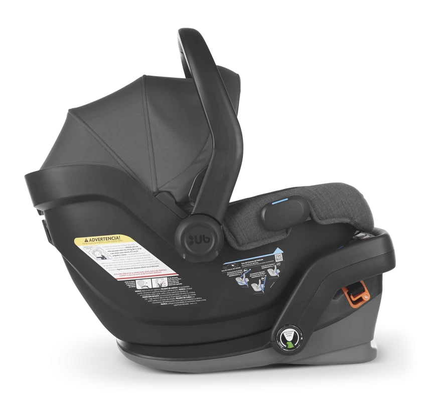 UppaBaby Mesa V2 Car Seat + Base - Greyson Charcoal Melange - Image 3